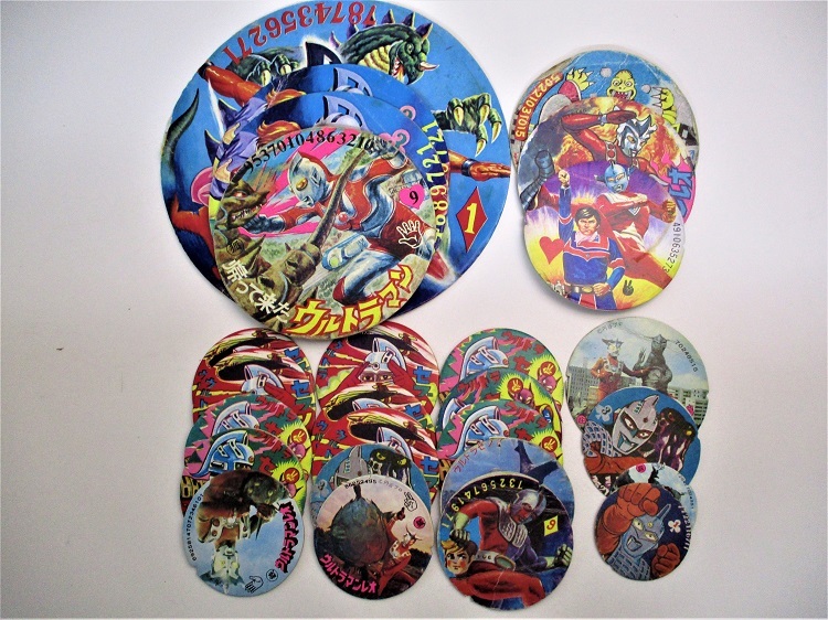 昭和レトロ ウルトラマンのめんこ (26枚)拍卖