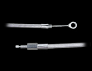 N009716クラッチケーブル1575mmステンメッシュ6速ビッグツイン用拍卖