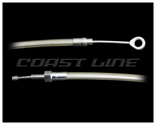 N009705クラッチケーブル/ステン/157cm/87年~5速ビックツイン拍卖