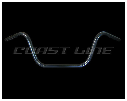 N000459ヘコミ無エイプバーハンドル/ミディアム/ブラック/インチ拍卖