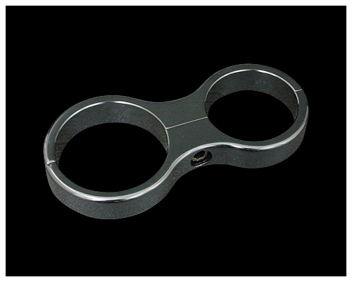 N008247/41mmフォーク用48mmメータークランプ/ブラック黒拍卖