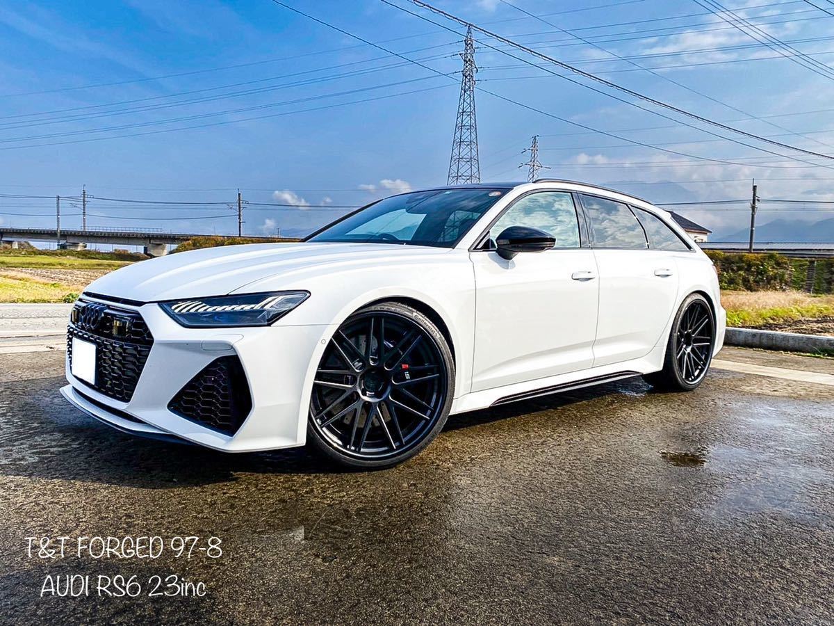 23インチ 4本セット T&T forged 鍛造 ホイール アウディ 全車種に対応 S6 S5 S4 RS3 RS4 RS5 RS6 RS7 RS アヴァント 等にオーダーで作製 拍卖