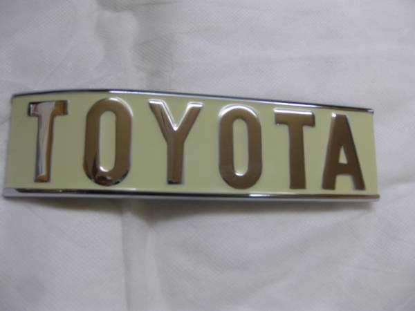 ランクル 40 FJ40 BJ40 TOYOTA バック エンブレム プレート拍卖