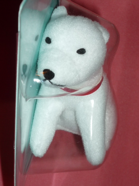 激レア!カワイイ♪ ソフトバンク キャラクター 犬 カイくん お父さん ぬいぐるみマスコットストラップ(非売品)①拍卖