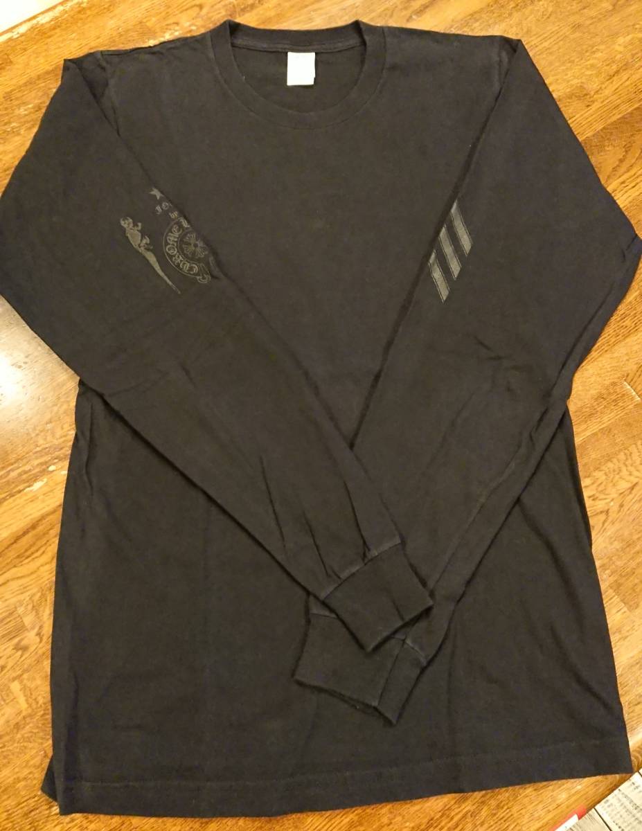 クロムハーツ CHROME HEARTS ロンT ブラック 黒 美品 正規品 長袖拍卖