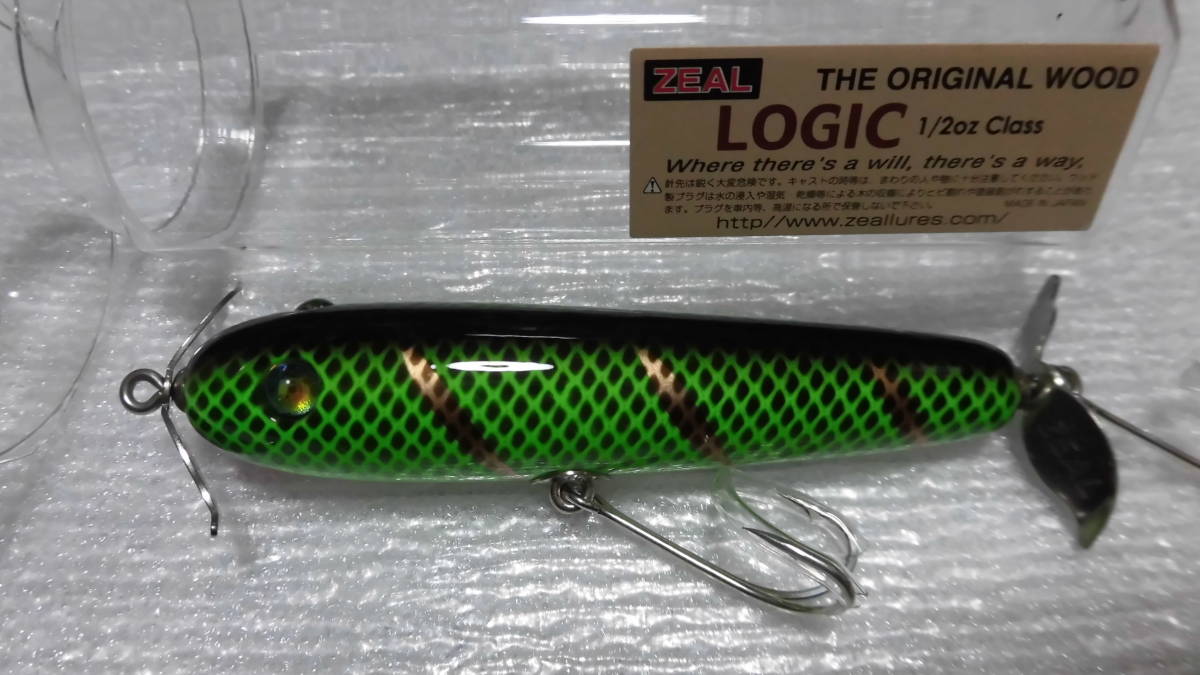 4 ロジック 1/2oz 2005年 LOGIC ズイール ZEAL 柏木 ウッド WOOD TOP トップ 新品購入未使用品拍卖