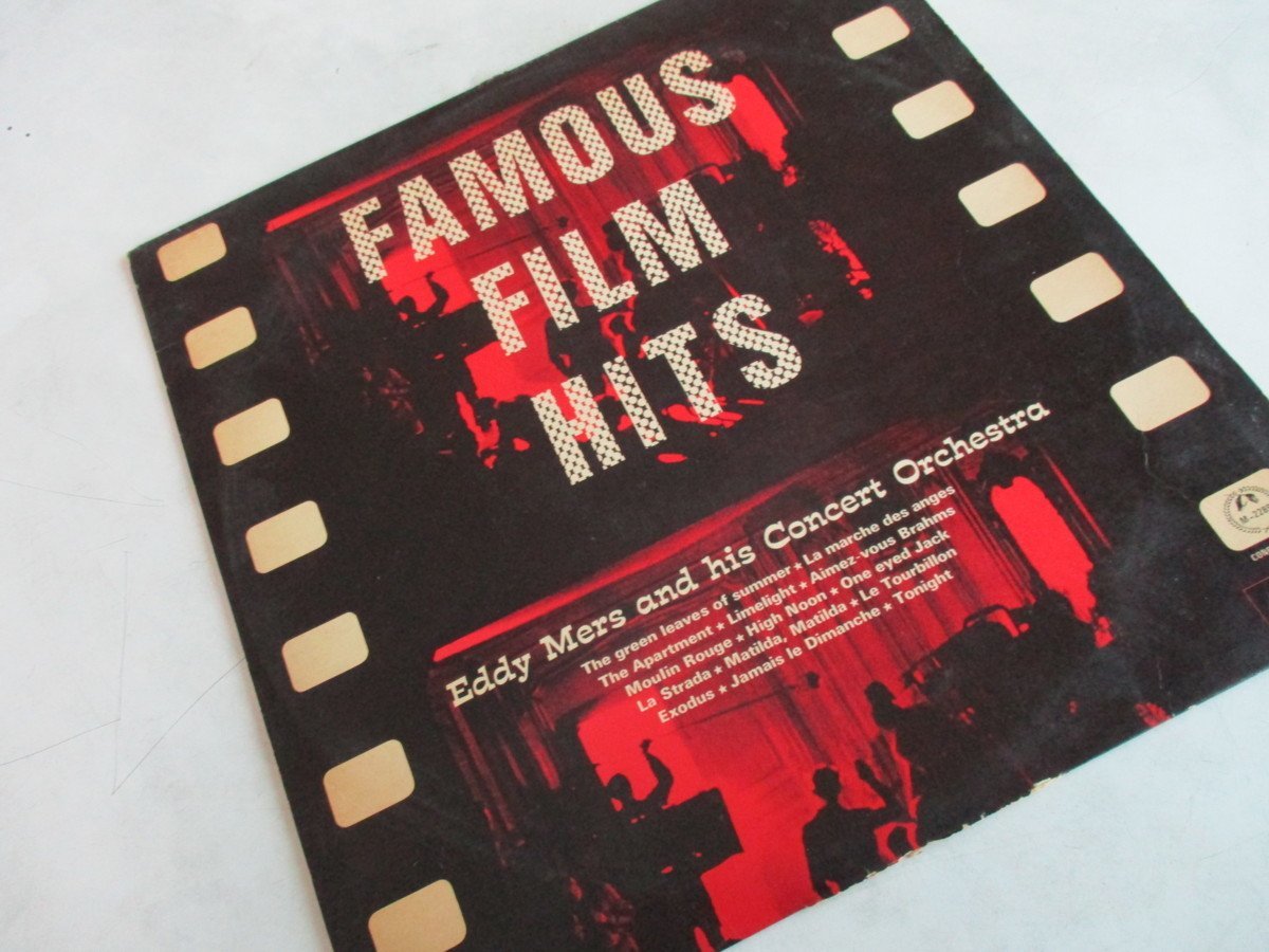 ★とちぎ屋!FAMOUS FILM HITS【エディ・マース 映画音楽への招待】LP 全14曲★拍卖