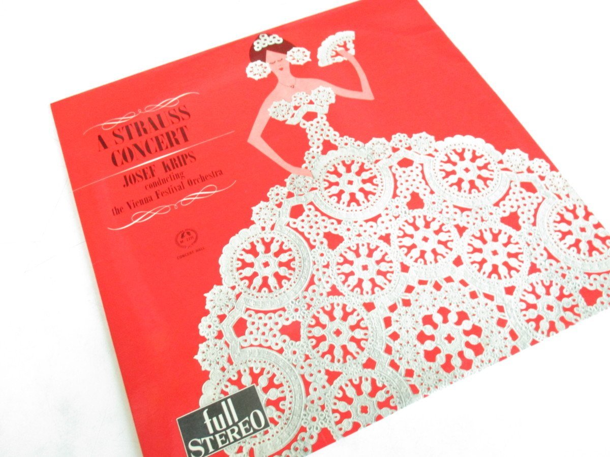 ★とちぎ屋!ヨゼフ・クリップス指揮!【ヨハン・シュトラウス名曲集 美しき青きドナウ&etc...】LP 全6曲★拍卖