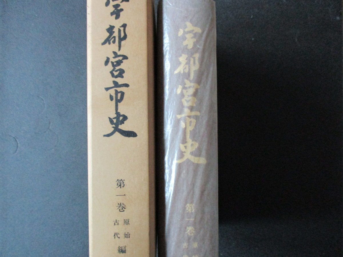 ★とちぎ屋!宇都宮市発行【宇都宮市史 第1巻 原始・古代編】1979年(昭和54年)3月24日発行書 北関東最大都市★拍卖