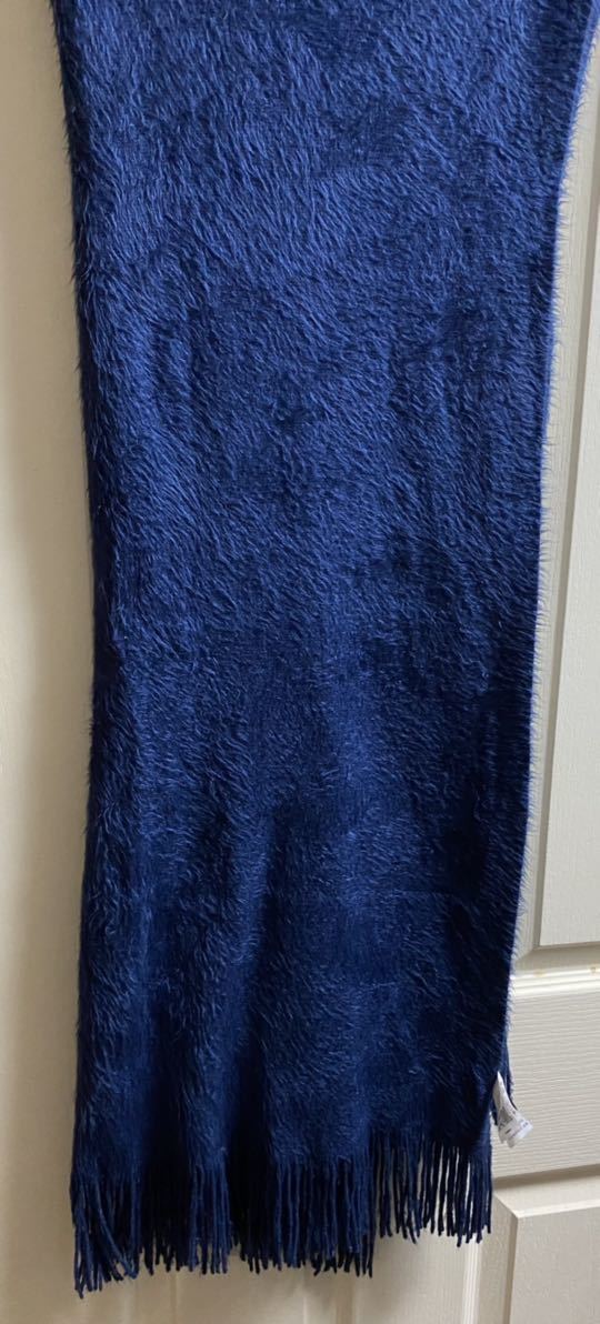 moussy☆紺色ストール☆中古拍卖