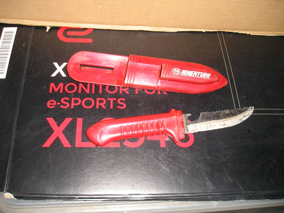 ADVENTURE ◆国産 ◆全長25.5 刃渡り11.5 【保管OJ】拍卖