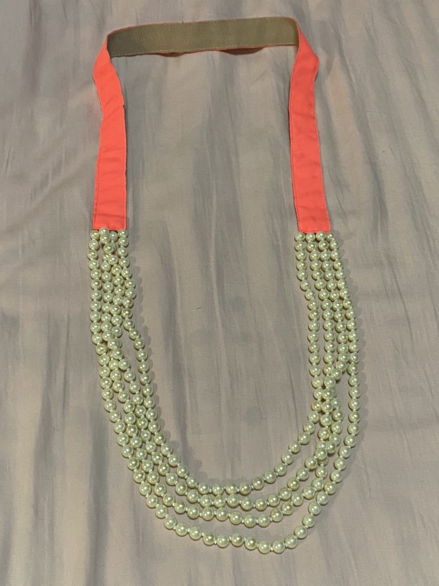 フェイクパールネックレス拍卖