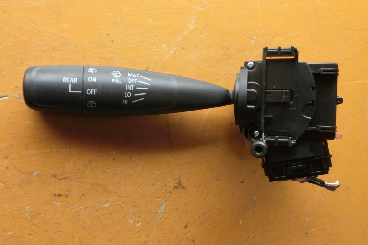 ラパン ワイパー スイッチ 平成26年 DBA-HE22S レバー コンビネーション ショコラX 9.9万km アルト拍卖