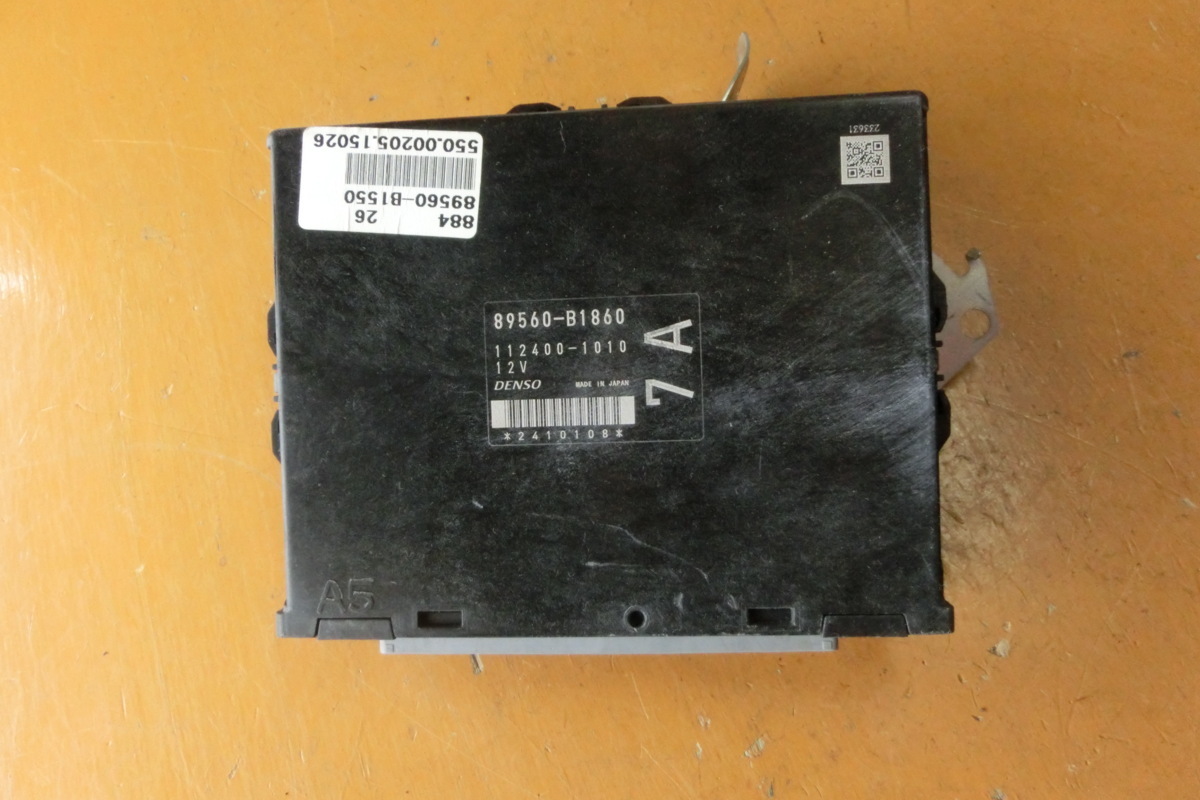 後期 bB コンピューター 平成22年 DBA-QNC20 エンジン 89530-B1860 7A S HIDセレクション14.3万km拍卖