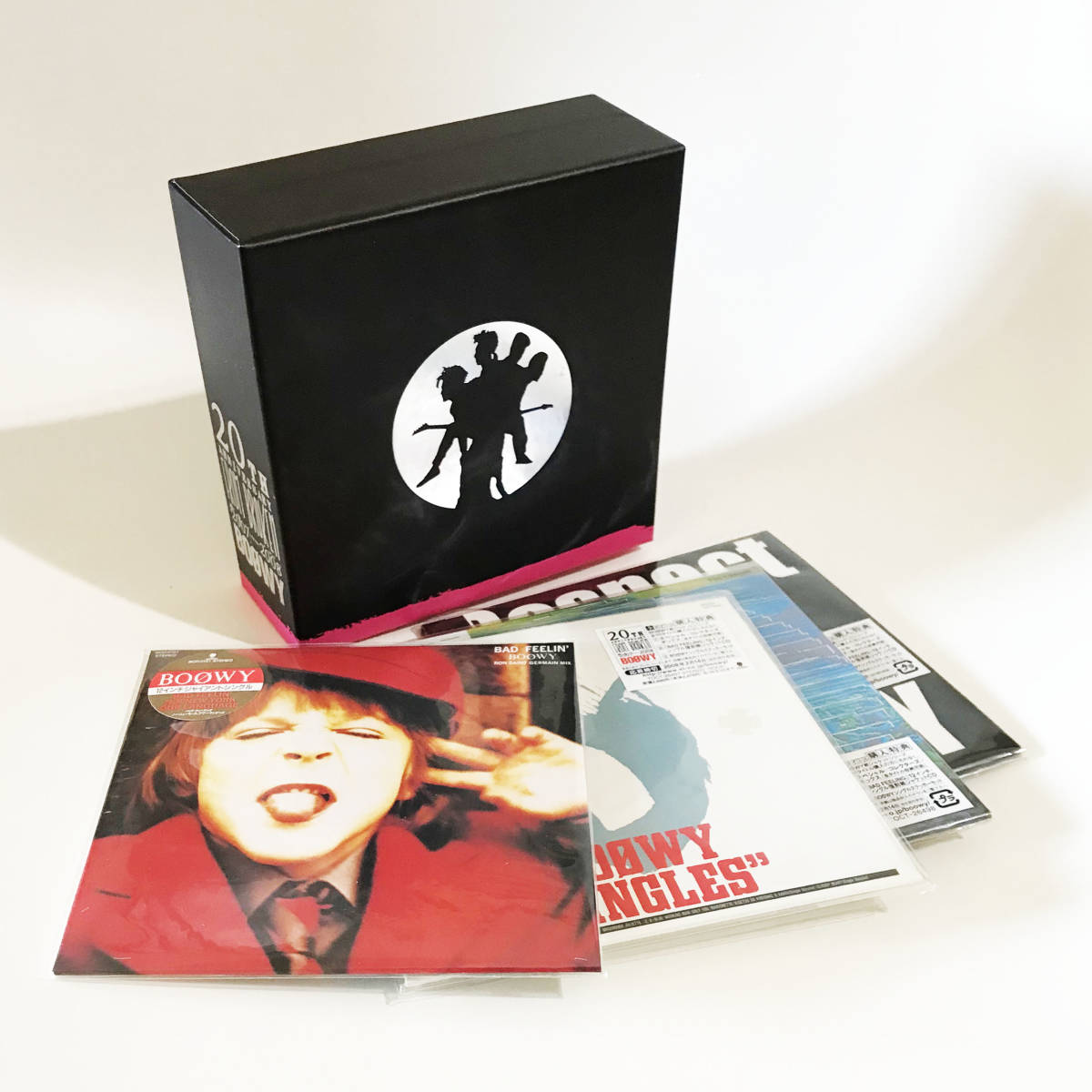 【送料無料!】BOOWY ボウイ「20th ANNIVERSARY FROM BROKENスペシャルセット」ボックスあり, ステッカーセット欠品, おまけCDつき拍卖