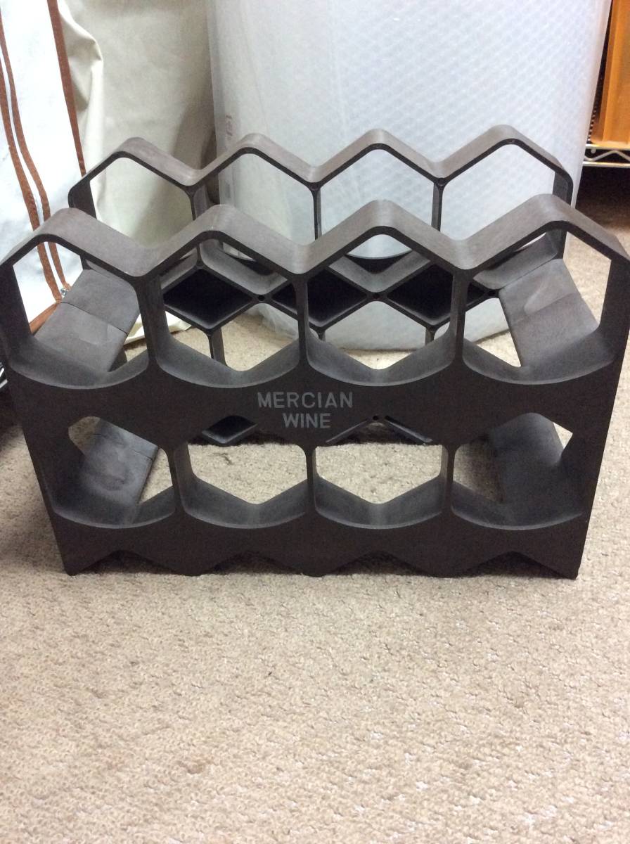 非売品 レトロ ビンテージ アンティーク MERCIAN ワインラック ボトルホルダー メルシャン ワイン ラック 店舗 什器 棚拍卖