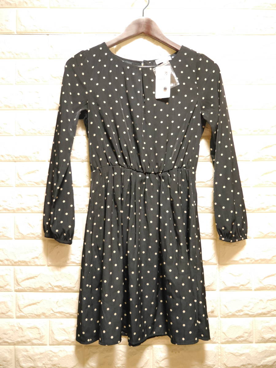 A339 ◇ earth music&ecology | アースミュージックアンドエコロジー ワンピース 紺系 新品 サイズS拍卖