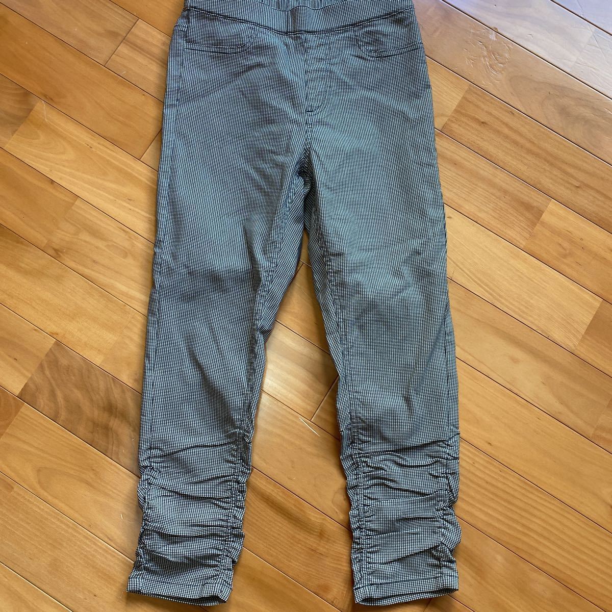 美脚! ハッシュアッシュ 千鳥柄 Mサイズ パンツ 7部丈拍卖