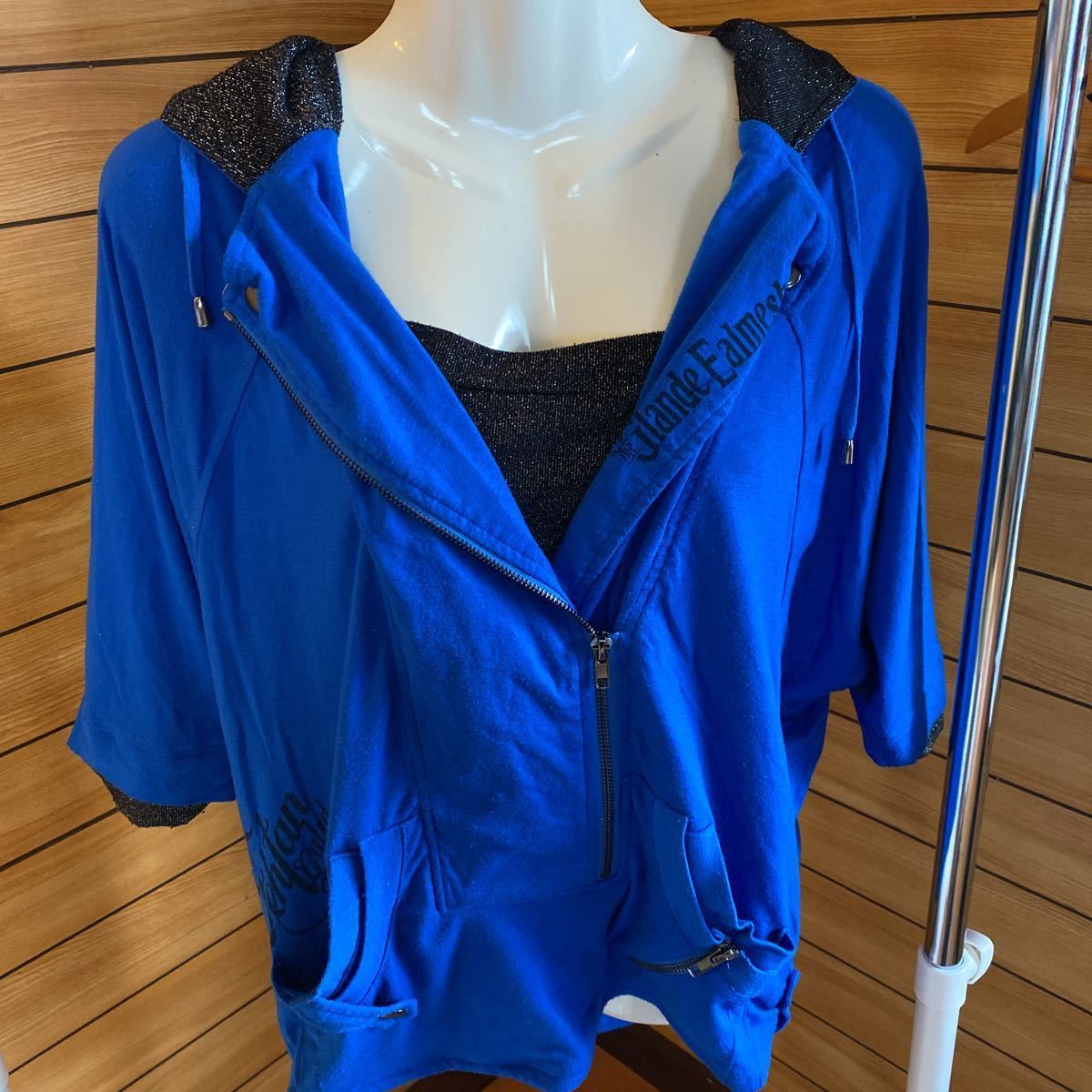 MAISON GILFY メゾンギルフィー トップス 7部丈 インナー付き フリーサイズ拍卖