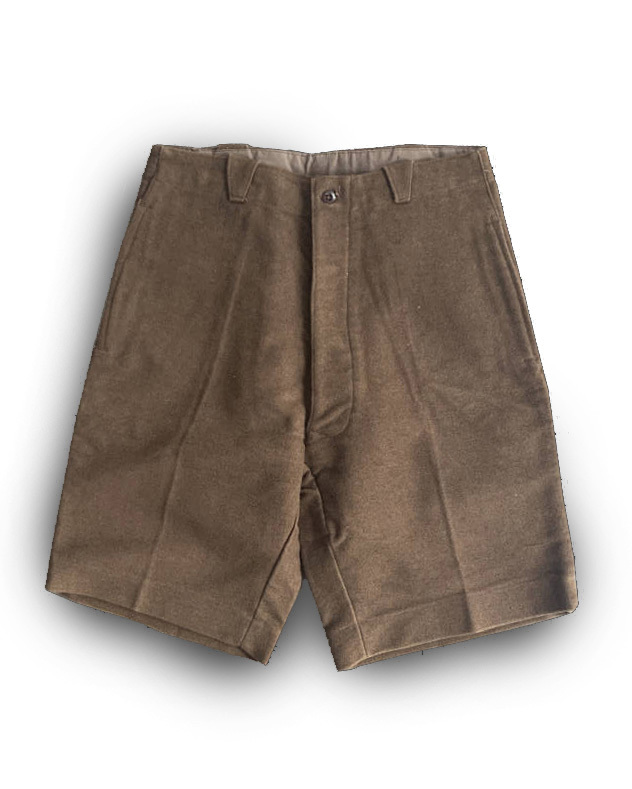 【VINTAGE】フレンチワーク系ウールショートパンツ deadstock ビンテージ ★LB 古着 小松奈菜 OUTIL SOUS-OUS アニ散歩拍卖