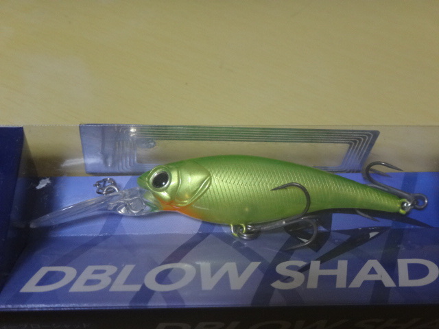☆DSTYLE DBLOWシャッド 58SP ライムチャート☆拍卖