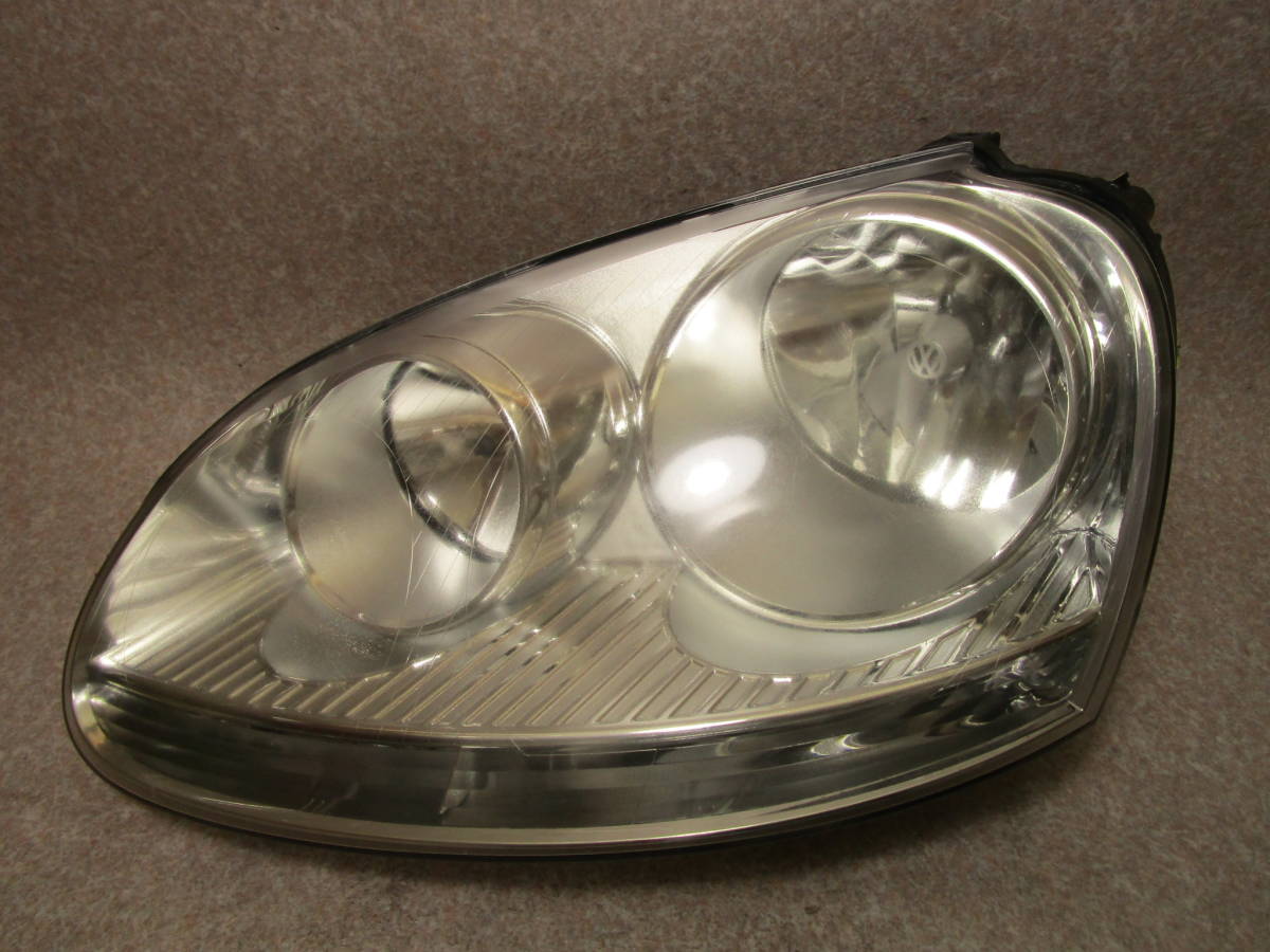 ゴルフ5 1K ヘッドライト 左 ハロゲン 1K6941005Q インナーメッキ 1KBLG拍卖