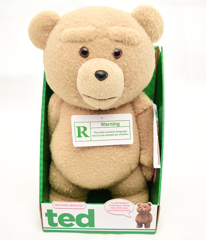 ★超レア新品未使用品★ 映画 TED テッド トーキング ぬいぐるみ 16インチ 約40cm クリーントーキング版(通常版) グッズ テディベア拍卖