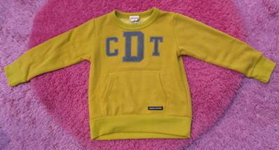 【秋冬】CONLUSOR(コンルーソル)キッズ 子供 バックプリントぬくぬくトレーナー 130cm(56-73114)拍卖