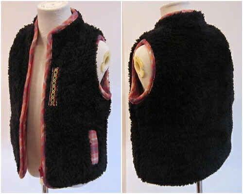 Caldia(カルディア)子供 キッズ リバーシブル ベスト 110cm (06-2818)拍卖