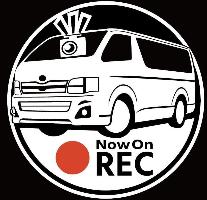 トヨタ ハイエース スーパーGL 200 ドラレコ ドライブレコーダー ステッカー 無料車種やカラー変更可能です拍卖