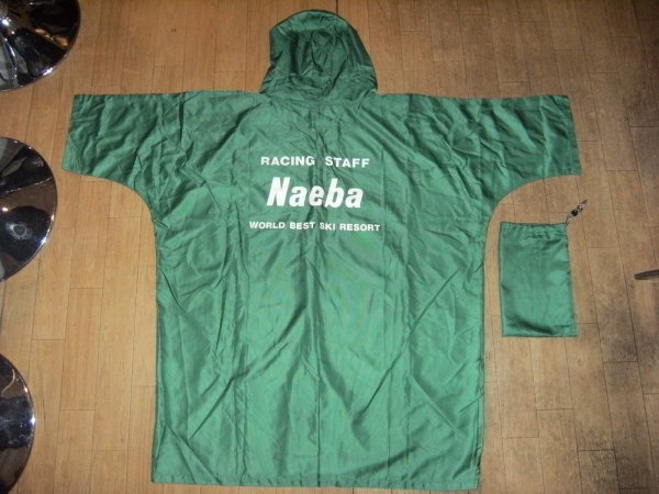 非売品★昭和レトロ★80年代 フェニックス★日本製★スキー スノーボード 登山 Naeba STAFF 苗場 レーシング スタッフ ジャンパー ポンチョ拍卖