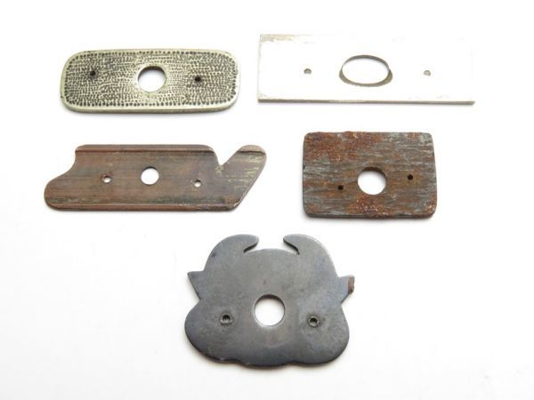 【2425】明治時代 腰堤 財布金具の台座 多数(初品・買取品)拍卖