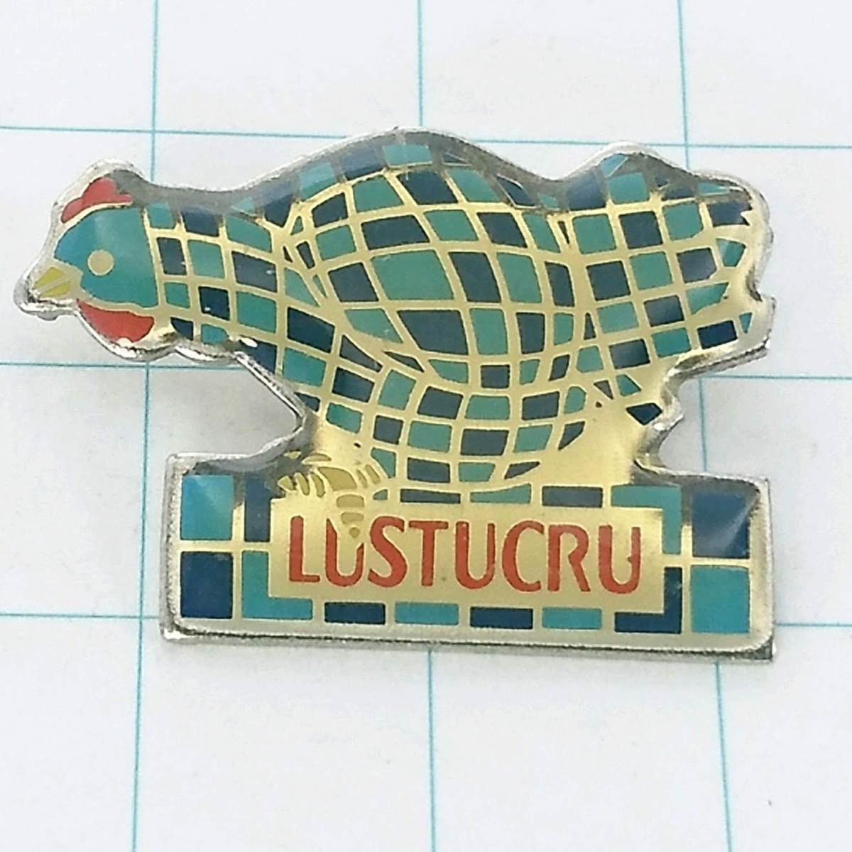 送料無料)LUSTUCRU ニワトリ フランス輸入 アンティーク ピンバッジ PINS ピンズ A05116拍卖