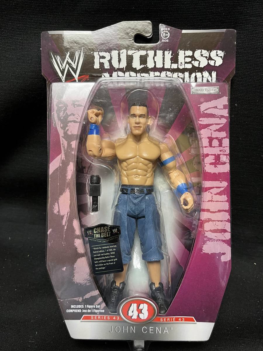 JAKKS:WWE RUTHLESS AGGRESSION SERIES 43 ジョン・シナ(未開封品)拍卖