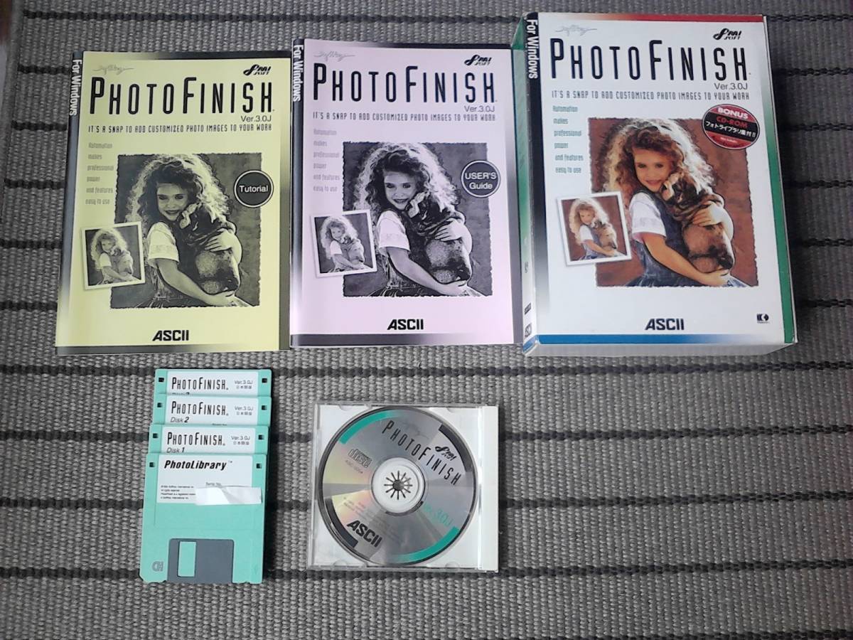 PC98 ASCⅡ アスキー / PHOTO FINISH ver.3.0J拍卖