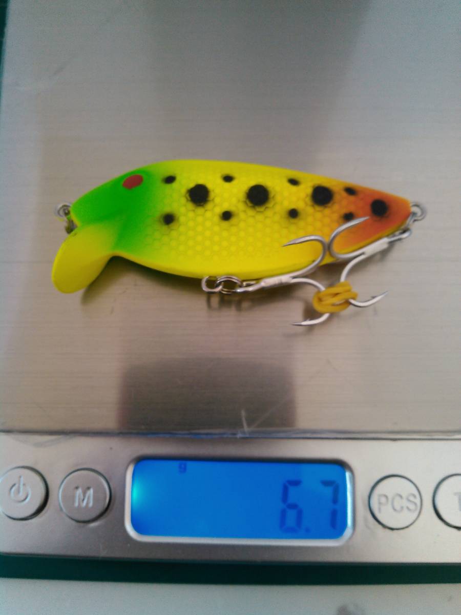 スイフィン風ミノー 65mm 6.5g カラー1 検)B級ルアー アメリカン ストーム ラパラ 野池 ブラックバス ナマズ トップ シーバス 拍卖