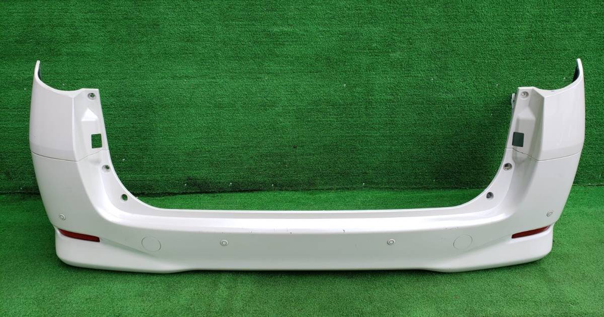 トヨタ ヴェルファイア ANH25W リアバンパー 2008年 (070 ホワイトパール)拍卖