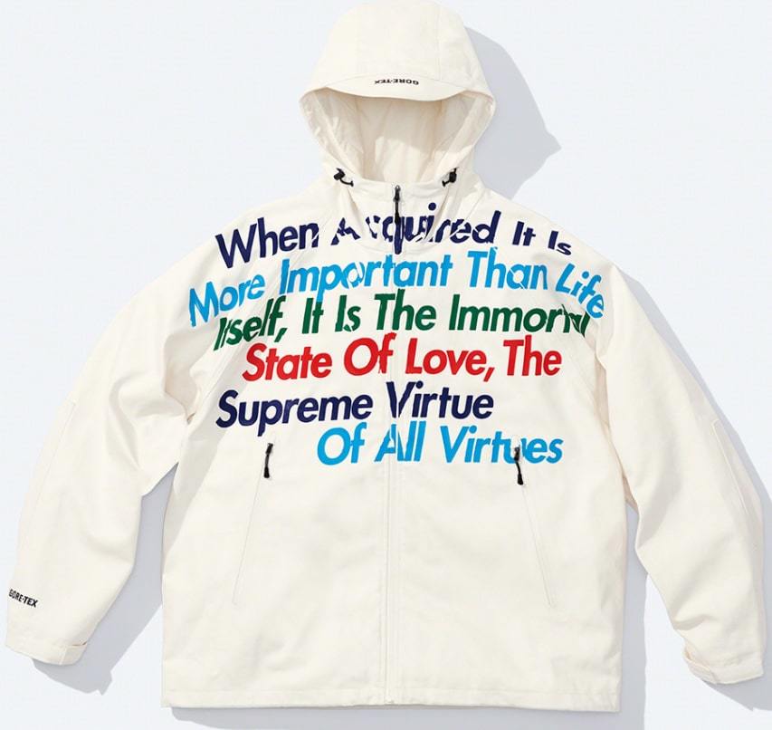 【新品未開封】Supreme JUNYA WATANABE COMME des GARONS MAN GORE-TEX Denim Parka Natural Lサイズ 21FW正規品付属品完備boxlogoTiffany拍卖