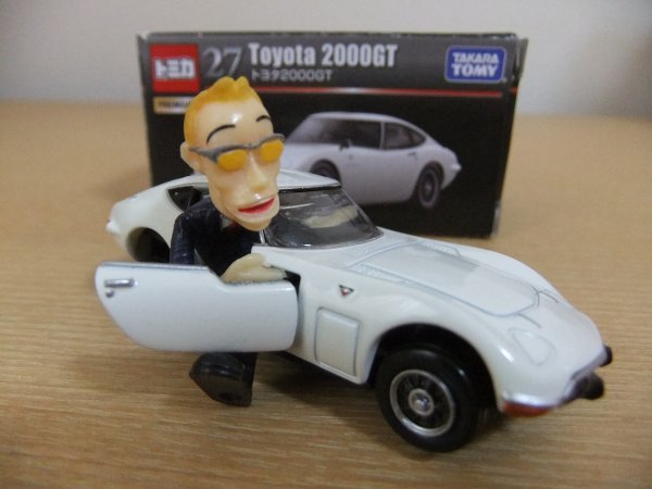所さん☆トコロさん TOMICA PREMIUM27 Toyota 2000GT 1/59 拍卖