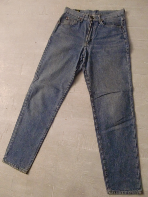 送料無料 80’s USA製 Lee 290 テーパード バギー デニム パンツ W80cm L78cm 31×31 アメリカ製 ジーンズ VINTAGE ワーク ンテージ 80年代拍卖