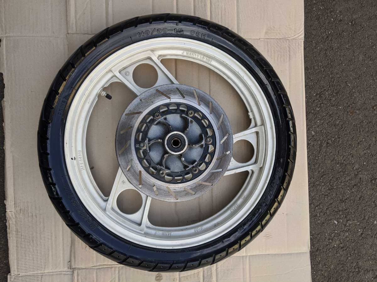 ヤマハ YAMAHA RZ250R 純正 リア ホイール 51L 29L 18x2.50 RZ350RR RZ250RR ブレーキ ローター おにぎり 拍卖