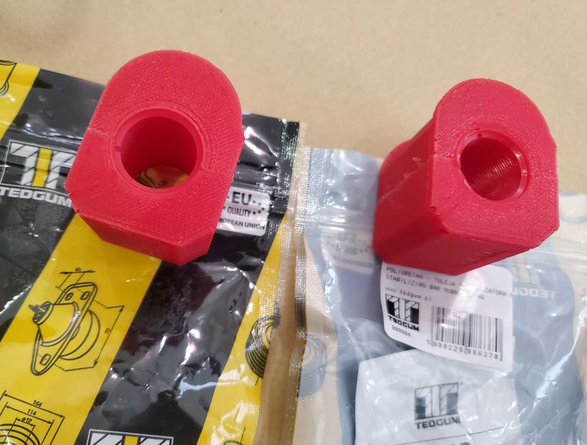 ポリウレタンブッシュ☆スタビライザーブッシュ☆カングー ルーテシア メガーヌ セニック他☆21mm☆TEDGUM製☆新品2個セット拍卖