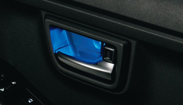 タフト/TAFT LA900S/LA910S:純正 インナーハンドルイルミネーション (ブルー) (2個セット) ドア2枚分拍卖