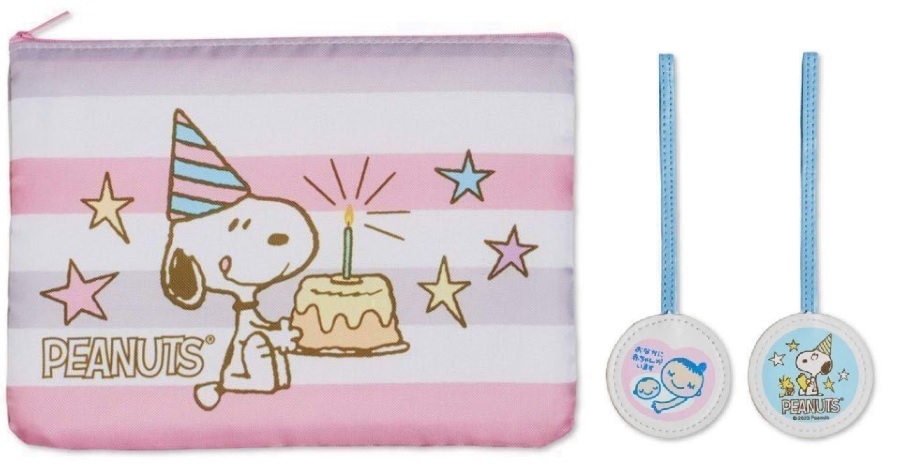 ラス1★即決★スヌーピー マタニティマークストラップ&母子手帳ポーチ 初めてのたまごクラブ付録 新品★送198~拍卖