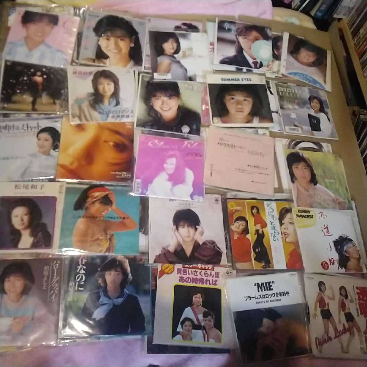 7EP 女性VOCAL 50点セット! 国内プロモ 1989年レアモノ IDOL 歌謡曲 ROCK pops CITY POP 拍卖