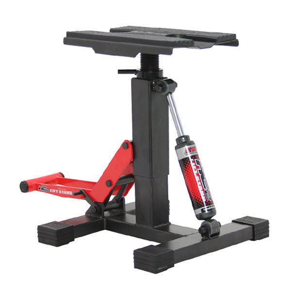 2カラー 無段階 高さ調整可能 油圧ダンパー付 リフトスタンド 最低地上高250~350mmmまで対応 汎用拍卖