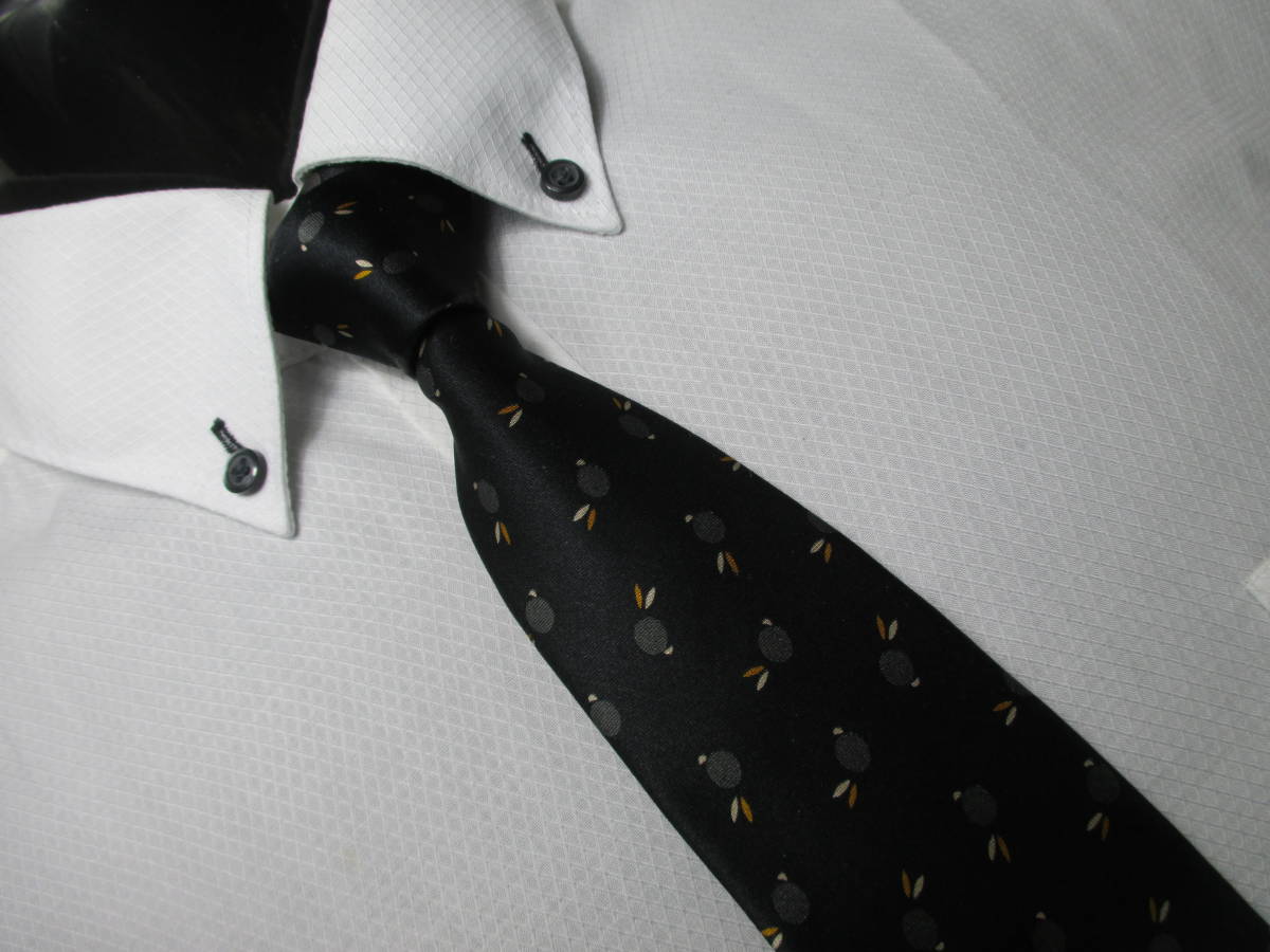 ☆ネクタイ◆ヨシエイナバ yoshie inaba ◆その他の柄・黒色系☆第24弾ブランドがいっぱい☆24-218☆拍卖