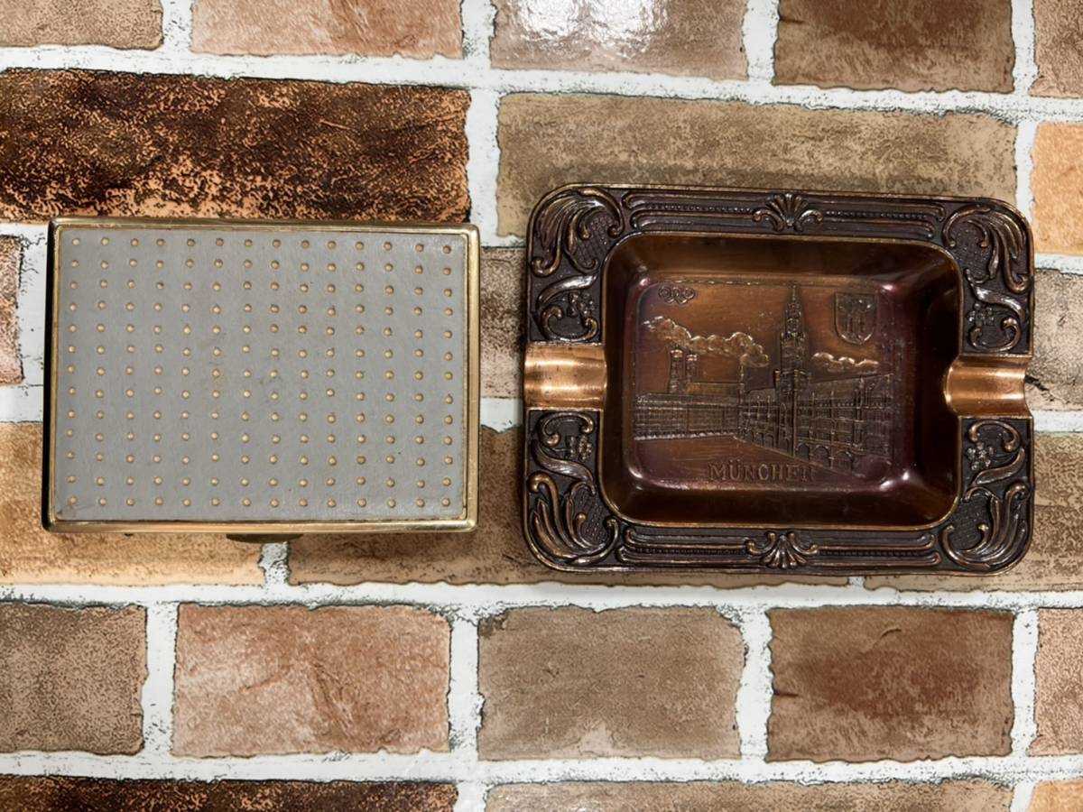 喫煙具 シガレットケース 灰皿 セット MUNCHEN 【1978-2642拍卖