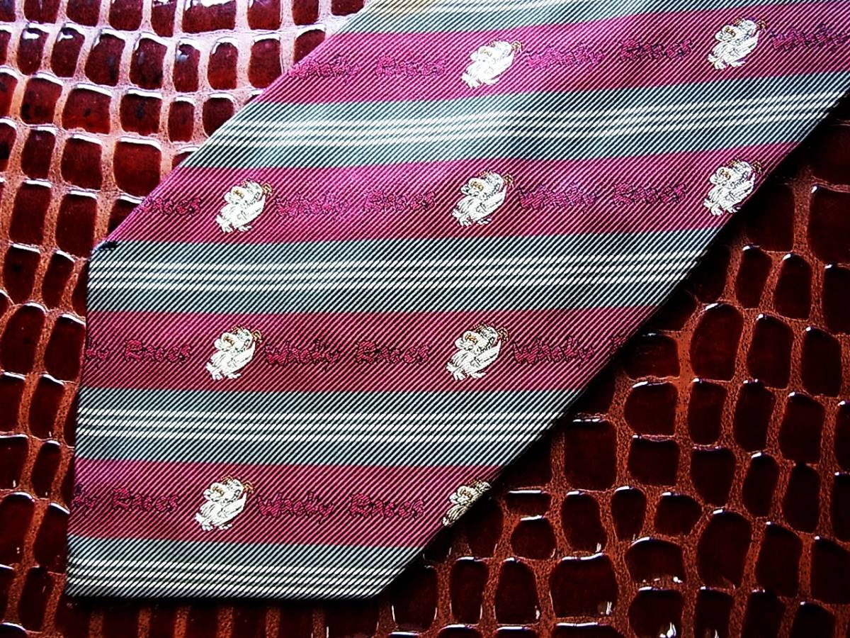 ◇E982R◇在庫処分SALE●ケンケン【刺繍】ネクタイ★「チキチキマシン猛レース」拍卖