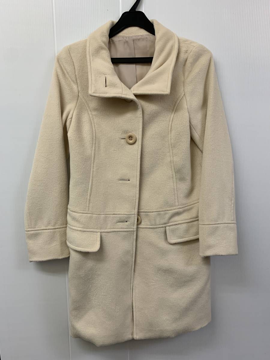w61★salire 長袖コート サイズM★冬拍卖